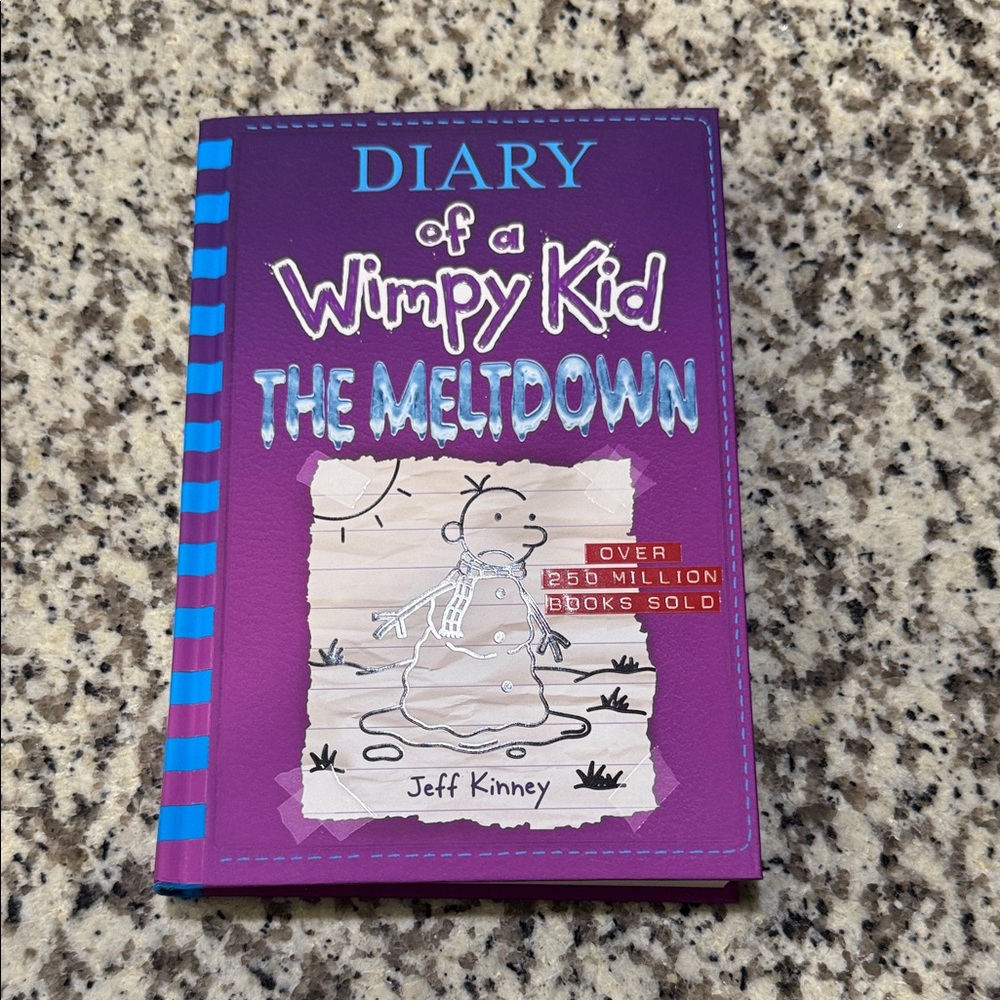 Diary of a Wimpy Kid: The Meltdown - Purple Cover